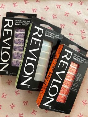 Revlon Candy Vibes Nail Appliqués - Purple, Iridescent, Pink-Orange